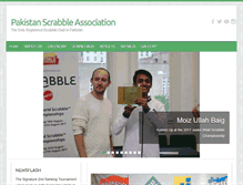 Tablet Screenshot of pakistanscrabble.org
